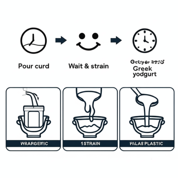 Multifunctional Yogurt Filter with Fine Mesh Strainer - Image 4